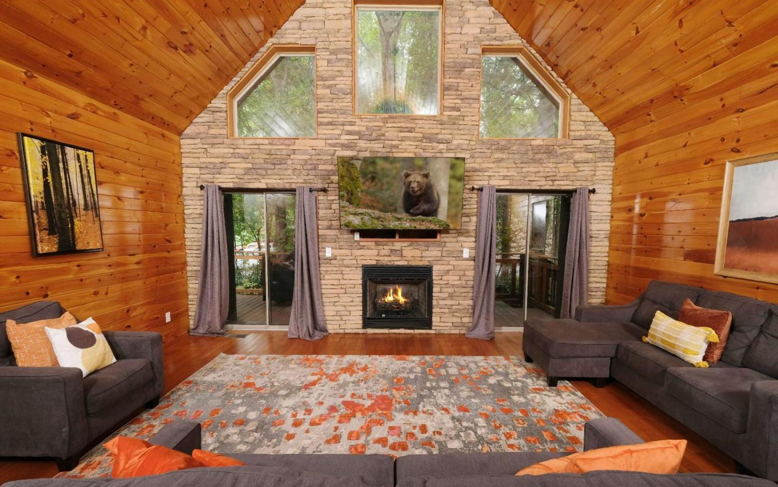 Shady Creek Villa Гетлинбург Екстериор снимка