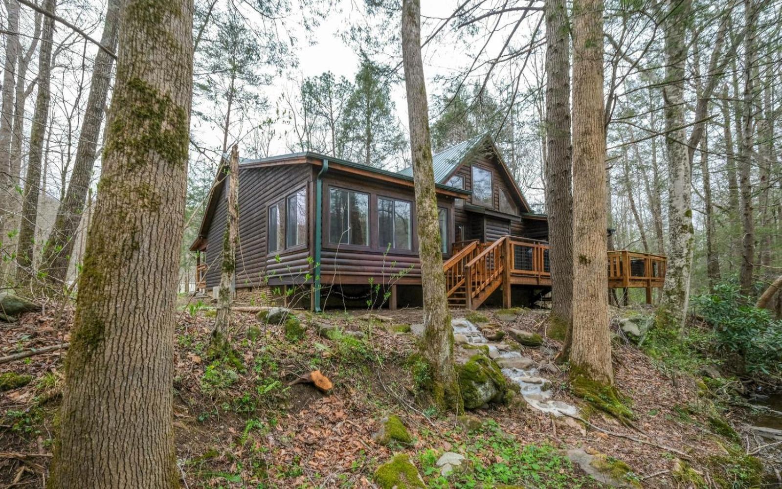 Shady Creek Villa Гетлинбург Екстериор снимка
