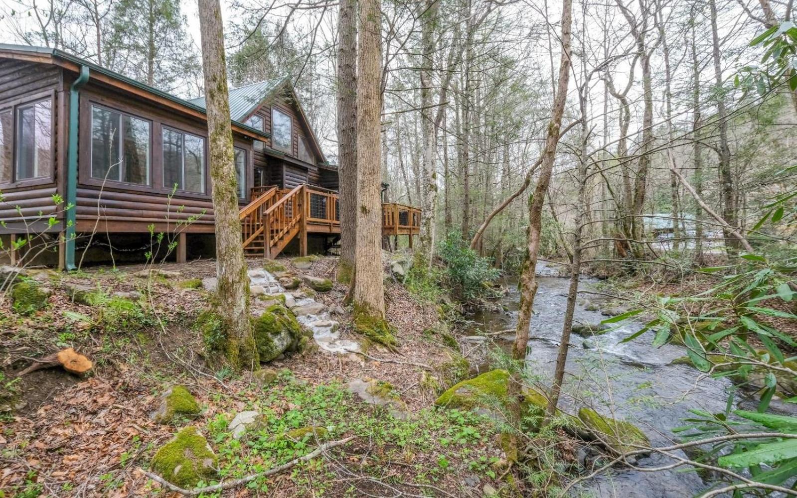 Shady Creek Villa Гетлинбург Екстериор снимка